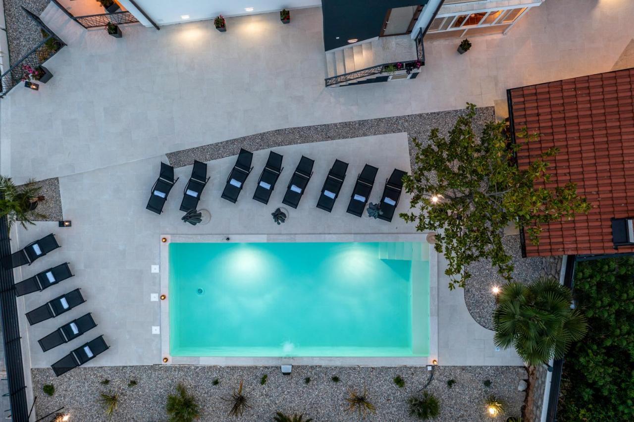 Villa Adriatic, Apartment Rebecca With Heated Swimming Pool, Sew View, Childrens Playground Icici Ngoại thất bức ảnh